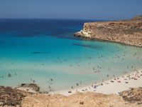 L'isola dei Conigli a Lampedusa