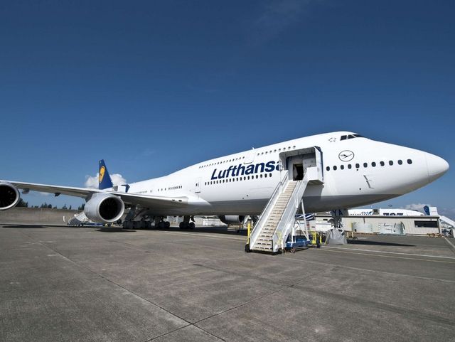 Il Boeing 747-8 Lufthansa