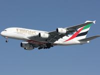 L'A380 di Emirates
