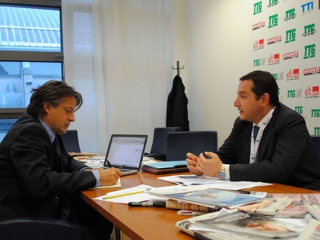 Riccardo Toto intervistato dal direttore di TTG Remo Vangelista

