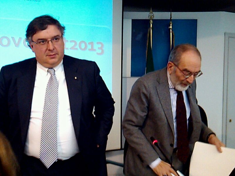 Andrea Babbi e Pier Luigi Celli