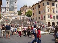Roma

roma piazza spagna estate turisti italia
