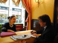 Valeria Rebasti intervistata da Remo Vangelista