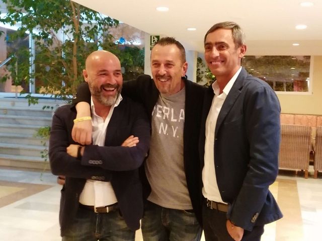 Da sx: Davide Pavarina, Massimo Broccoli e Stefano Pompili
