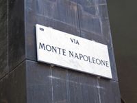 Via Monte Napoleone Milano