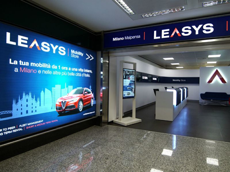 Autonoleggio, Leasys moltiplica i Mobility Store e va su